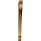 Ekena Millwork Legacy Slat Smooth Bracket, Western Red Cedar, 3 1/2"W x 44"D x 44"H BKT04X44X44LEC06SWR - alternate 3